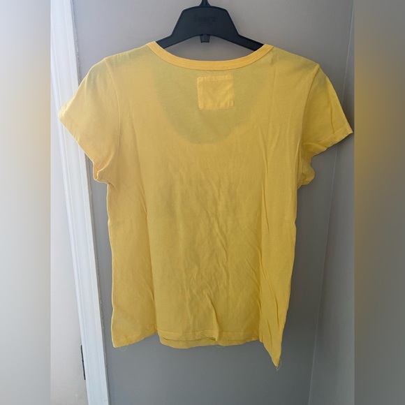 Eckored - Light yellow short sleeve shirt w graffiti pattern & jewels π ππ - Picture 2 of 6